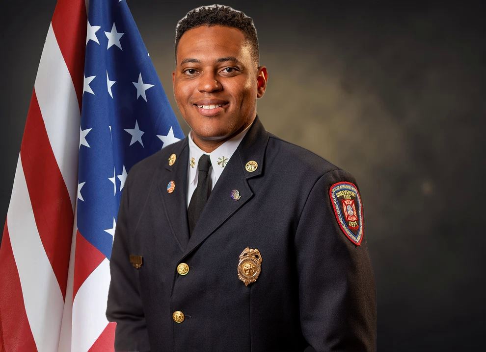 Fire Chief Clarence Reese