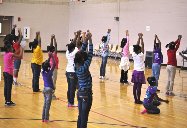 Youth Cheerleader Camp 2013