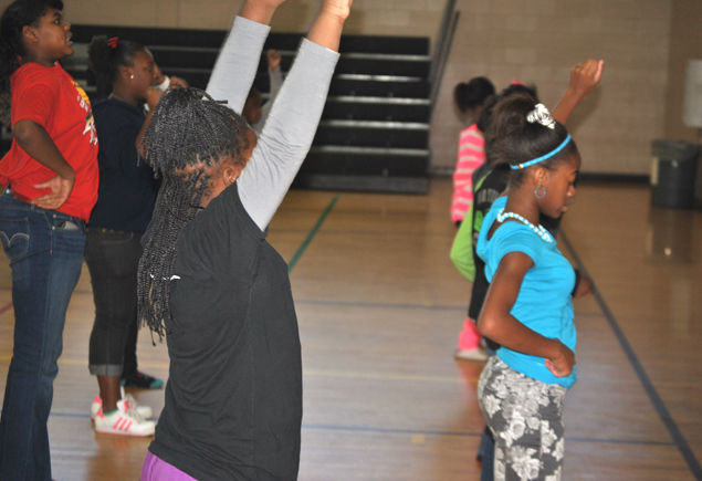 Youth Cheerleader Camp 2013