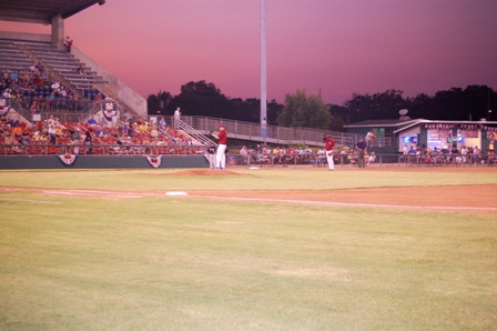 Wide Shot of the Field