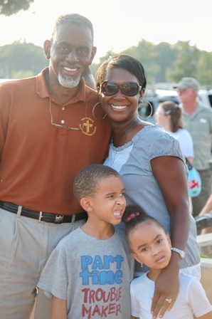 Spectators Having a Good Time