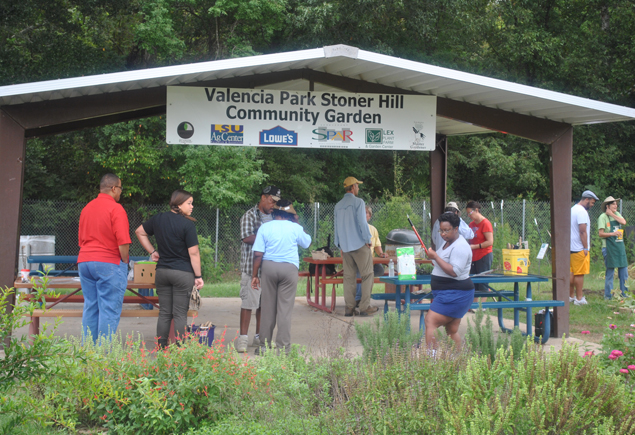 Valencia Community Garden Fall Planting Day 2012