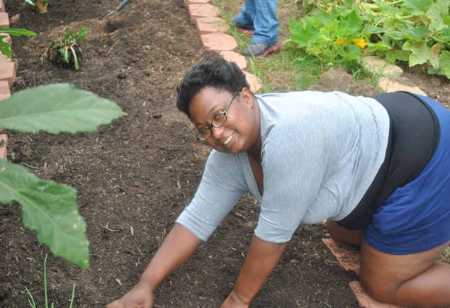 Valencia Community Garden Fall Planting Day 2012