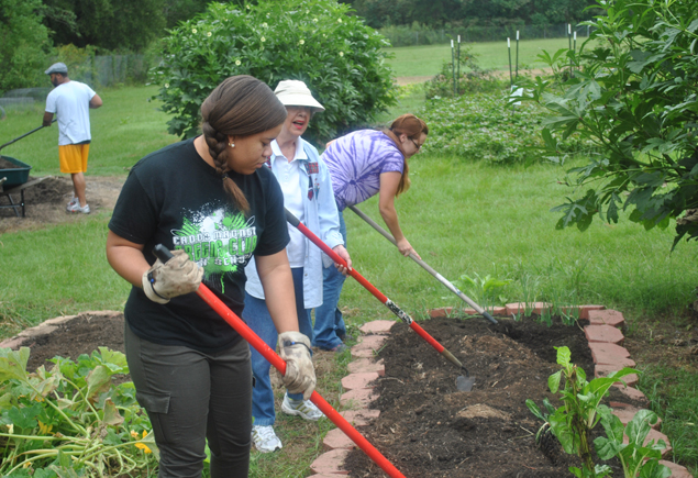 Valencia Community Garden Fall Planting Day 2012