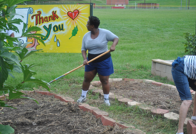 Valencia Community Garden Fall Planting Day 2012