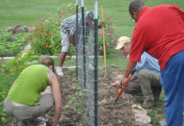 Valencia Community Garden Fall Planting Day 2012