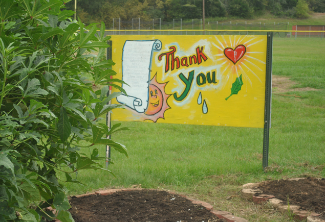 Valencia Community Garden Fall Planting Day 2012