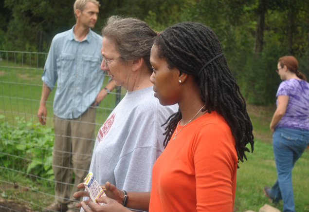 Valencia Community Garden Fall Planting Day 2012