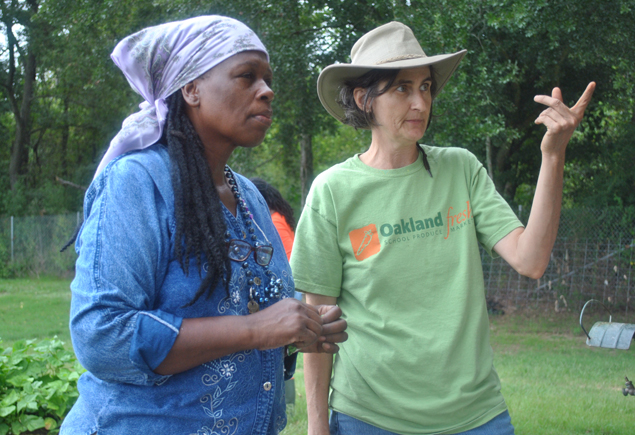 Valencia Community Garden Fall Planting Day 2012