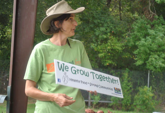 Valencia Community Garden Fall Planting Day 2012