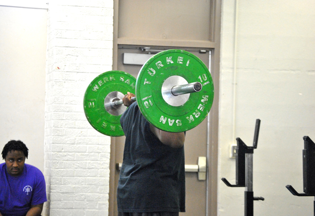 SPAR Weightlifting Vs. Olympian Kendrick J.Farris