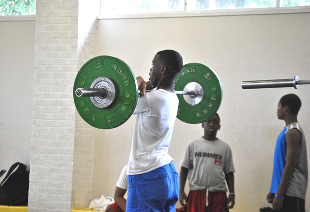 SPAR Weightlifting Vs. Olympian Kendrick J.Farris