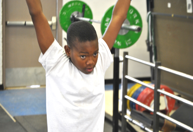 SPAR Weightlifting Vs. Olympian Kendrick J.Farris