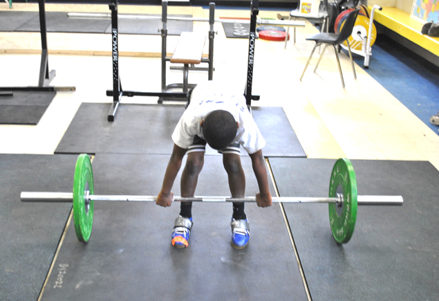 SPAR Weightlifting Vs. Olympian Kendrick J.Farris