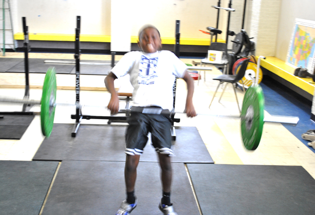 SPAR Weightlifting Vs. Olympian Kendrick J.Farris