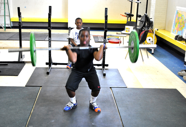 SPAR Weightlifting Vs. Olympian Kendrick J.Farris