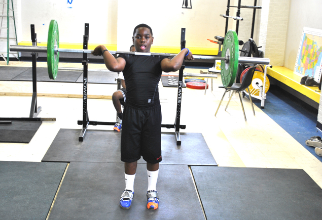 SPAR Weightlifting Vs. Olympian Kendrick J.Farris