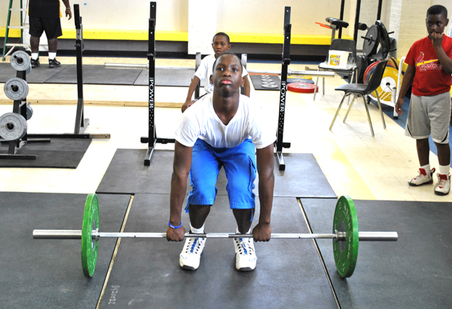 SPAR Weightlifting Vs. Olympian Kendrick J.Farris