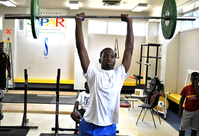 SPAR Weightlifting Vs. Olympian Kendrick J.Farris