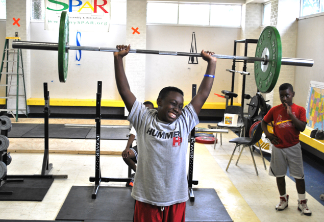 SPAR Weightlifting Vs. Olympian Kendrick J.Farris