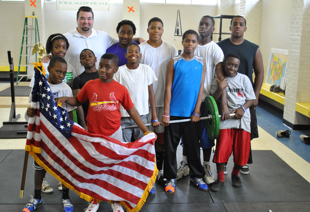 SPAR Weightlifting Vs. Olympian Kendrick J.Farris