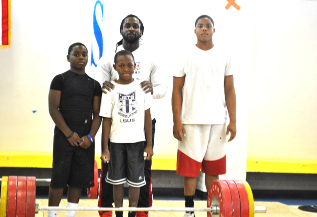 SPAR Weightlifting Vs. Olympian Kendrick J.Farris