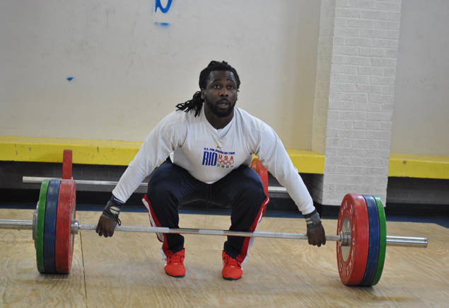 SPAR Weightlifting Vs. Olympian Kendrick J.Farris