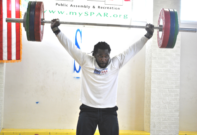 SPAR Weightlifting Vs. Olympian Kendrick J.Farris