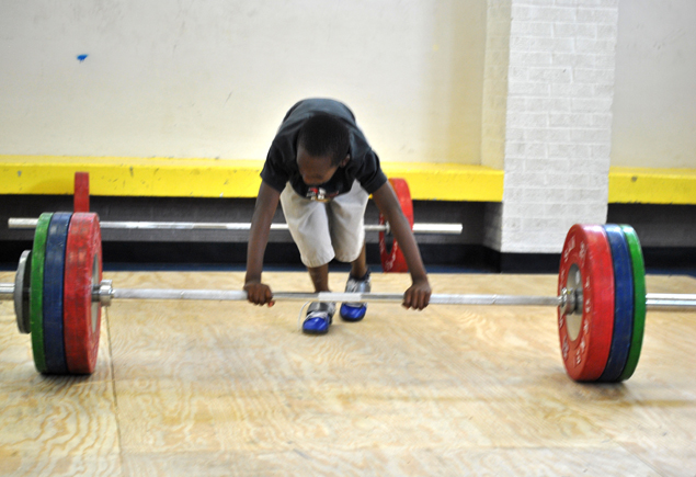 SPAR Weightlifting Vs. Olympian Kendrick J.Farris