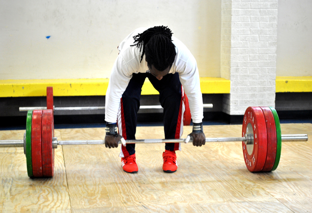 SPAR Weightlifting Vs. Olympian Kendrick J.Farris