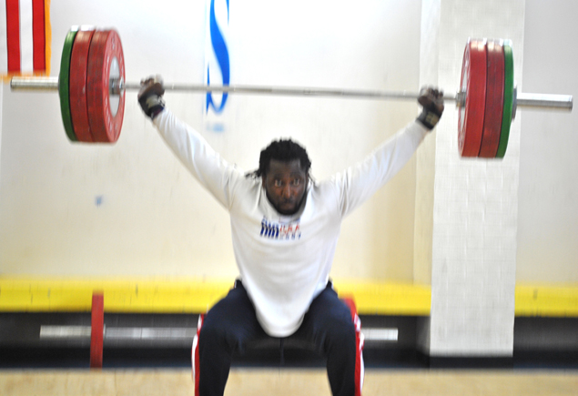 SPAR Weightlifting Vs. Olympian Kendrick J.Farris