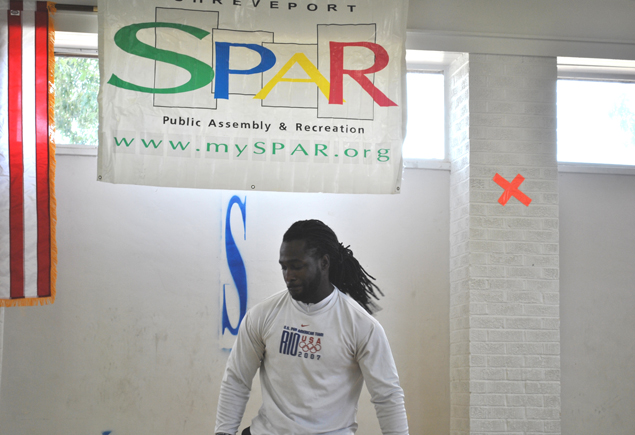 SPAR Weightlifting Vs. Olympian Kendrick J.Farris