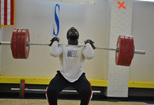 SPAR Weightlifting Vs. Olympian Kendrick J.Farris