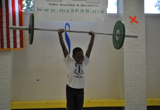SPAR Weightlifting Vs. Olympian Kendrick J.Farris