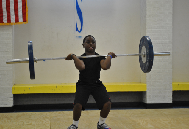 SPAR Weightlifting Vs. Olympian Kendrick J.Farris