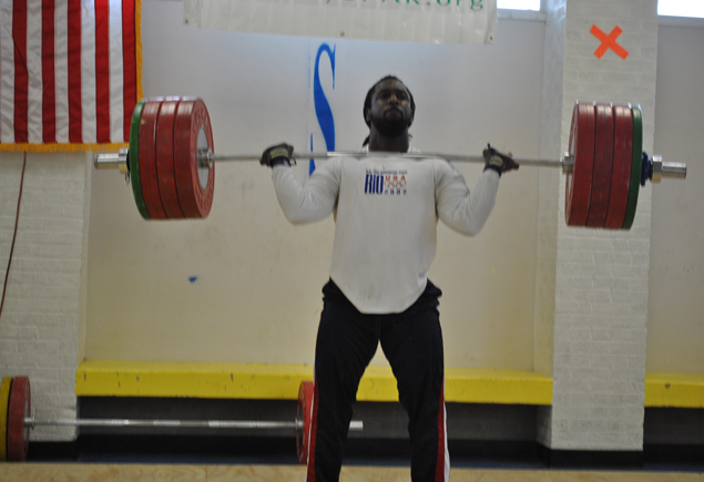 SPAR Weightlifting Vs. Olympian Kendrick J.Farris