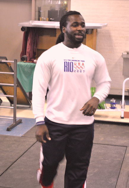 SPAR Weightlifting Vs. Olympian Kendrick J.Farris
