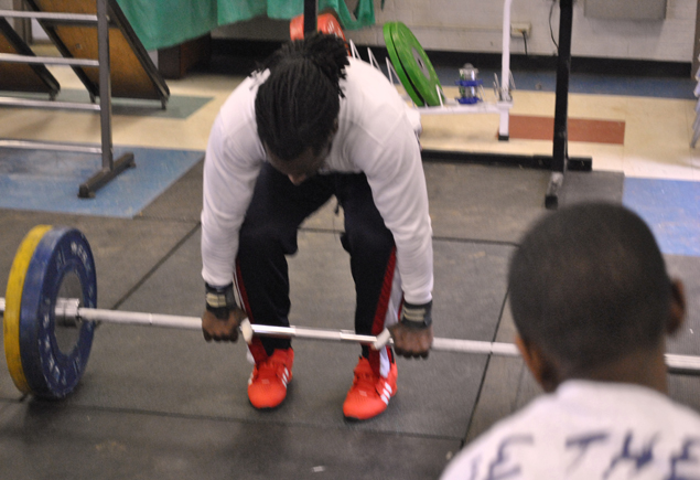 SPAR Weightlifting Vs. Olympian Kendrick J.Farris