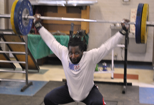 SPAR Weightlifting Vs. Olympian Kendrick J.Farris