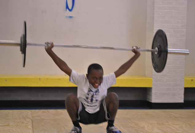 SPAR Weightlifting Vs. Olympian Kendrick J.Farris