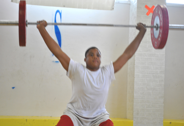 SPAR Weightlifting Vs. Olympian Kendrick J.Farris