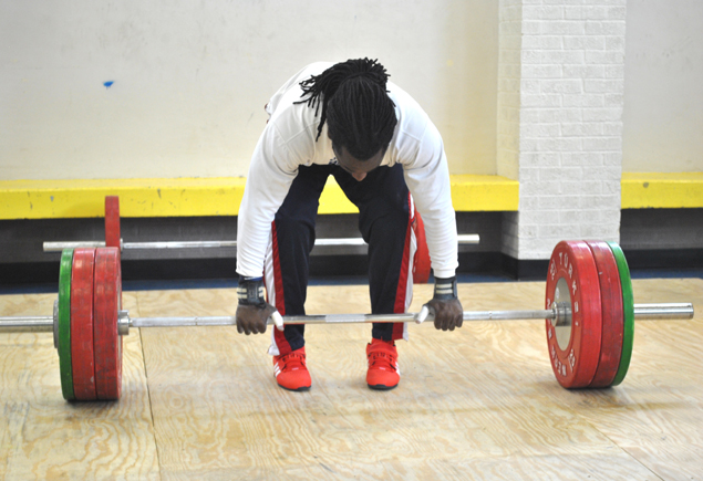 SPAR Weightlifting Vs. Olympian Kendrick J.Farris