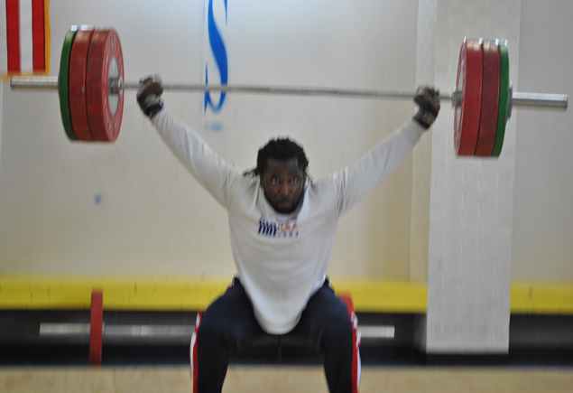 SPAR Weightlifting Vs. Olympian Kendrick J.Farris