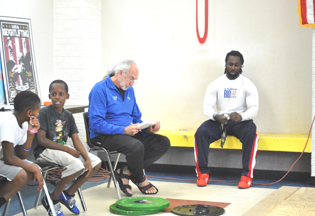 SPAR Weightlifting Vs. Olympian Kendrick J.Farris