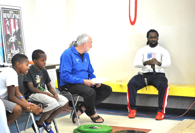 SPAR Weightlifting Vs. Olympian Kendrick J.Farris