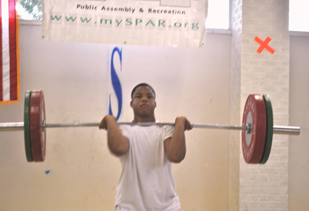 SPAR Weightlifting Vs. Olympian Kendrick J.Farris