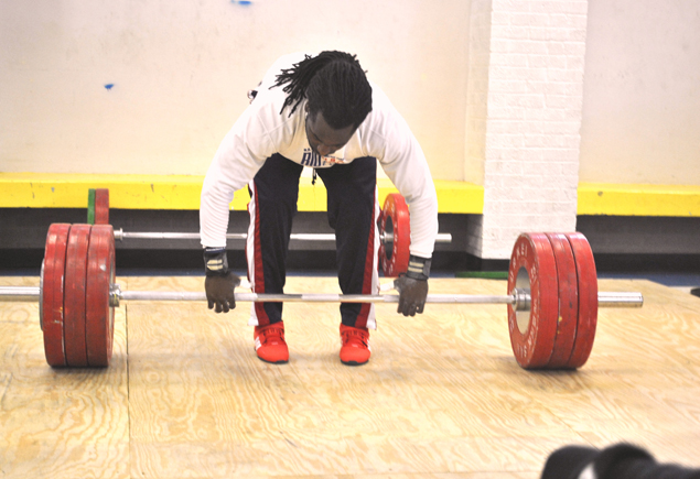 SPAR Weightlifting Vs. Olympian Kendrick J.Farris