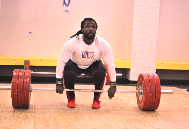 SPAR Weightlifting Vs. Olympian Kendrick J.Farris