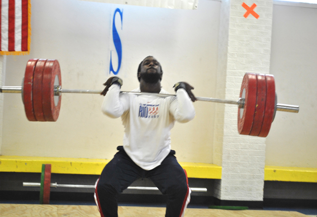 SPAR Weightlifting Vs. Olympian Kendrick J.Farris