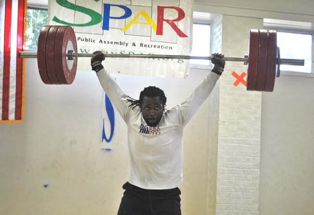SPAR Weightlifting Vs. Olympian Kendrick J.Farris